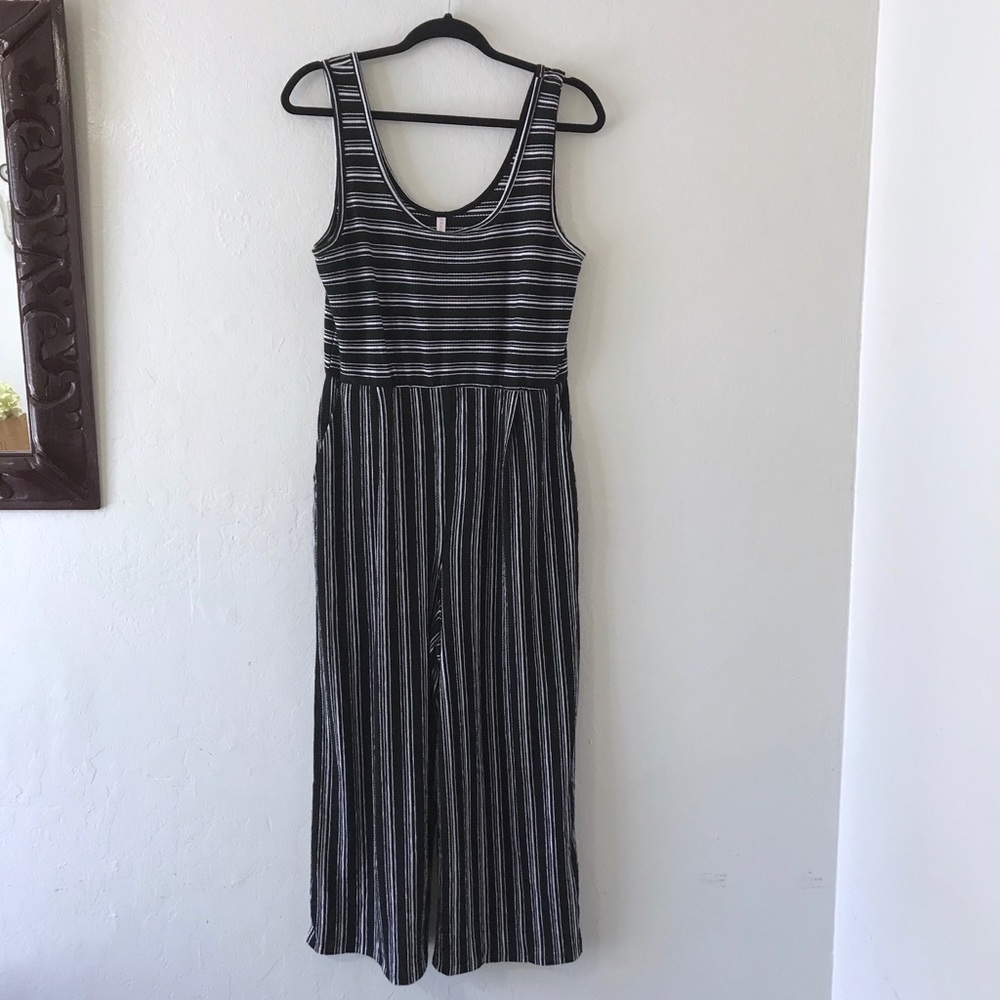 Stripped Jumpsuit